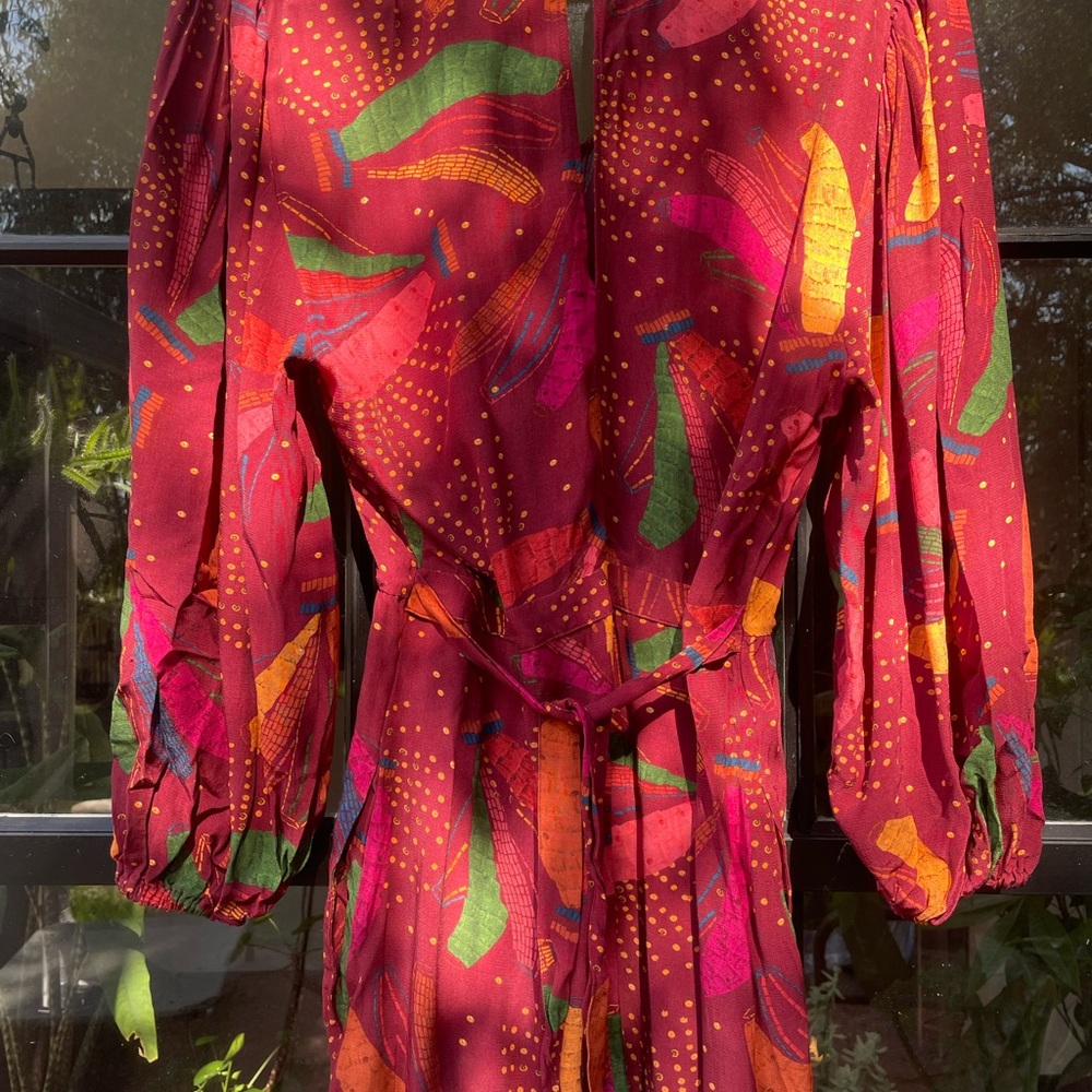 FARM Rio Multicolor Abstract Jumpsuit - Picture 5 of 9